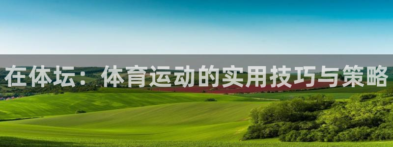 J9官网下载平台注册流程视频：在体坛：体育运动的实用