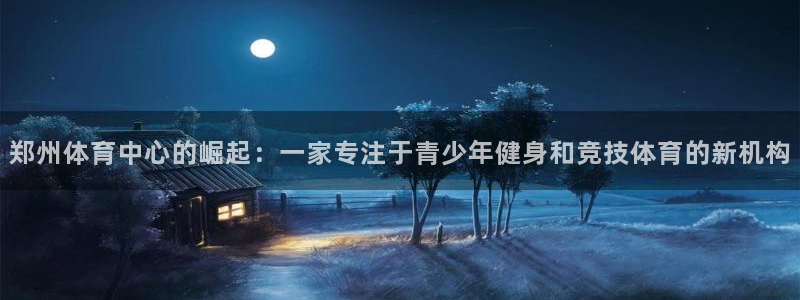 J9官方正版app神州：郑州体育中心的崛起：一家专注于青少年